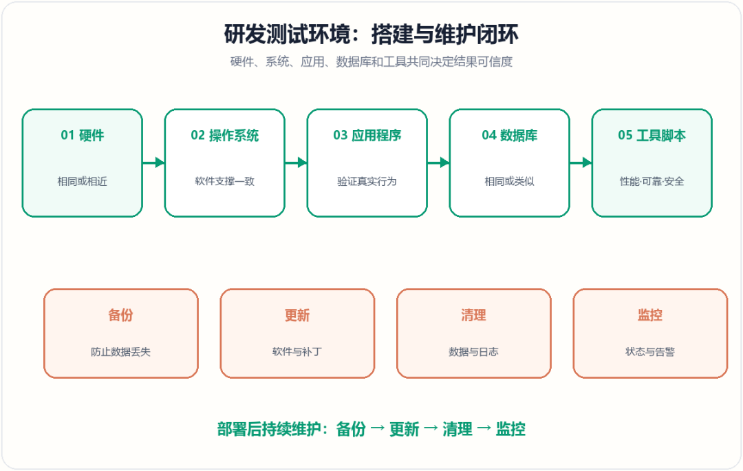 研发测试环境搭建与维护